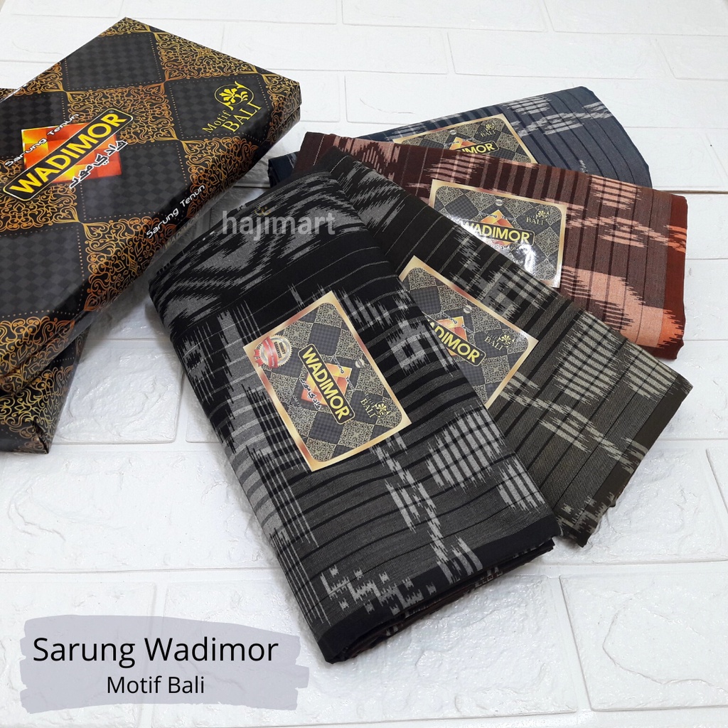 SARUNG WADIMOR MOTIF BALI / SARUNG MOTIF BALIMOON/ SARUNG