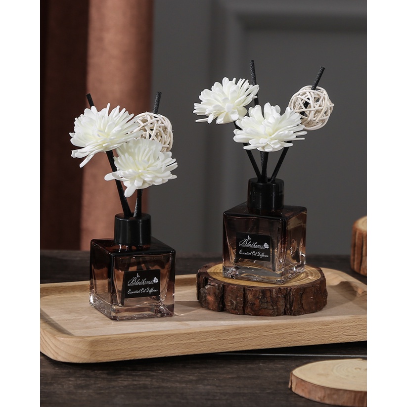 Black Series Reed Diffuser Aesthetic Pengharum Ruangan Aromatherapy Souvenir Hadiah Hampers