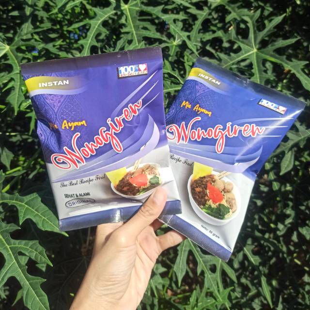

Mie ayam instan Wonogiren