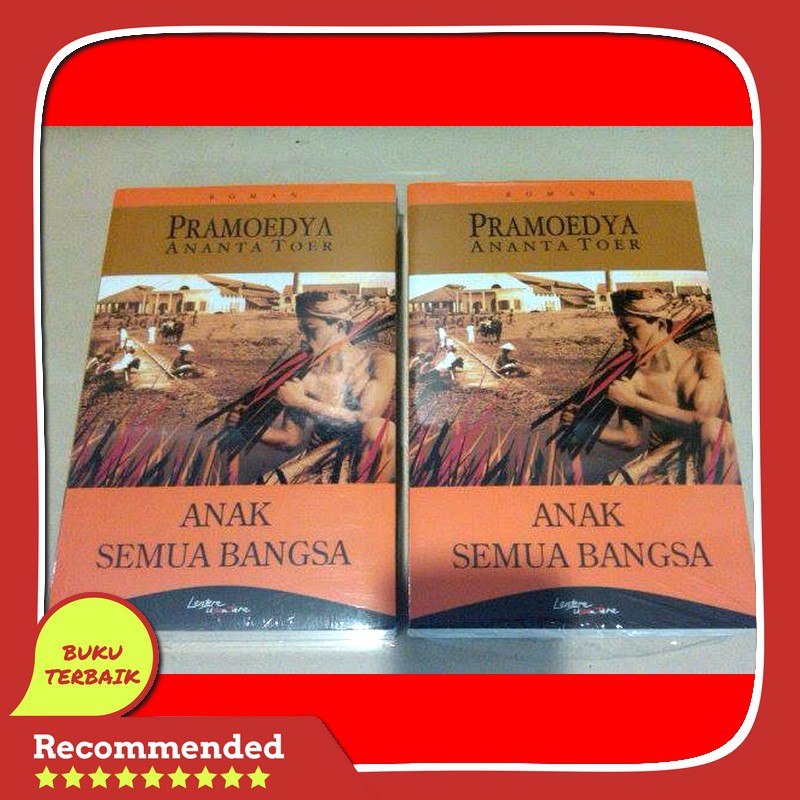 jual buku anak semua bangsa - pramoedya ananta toer ori original asli murah