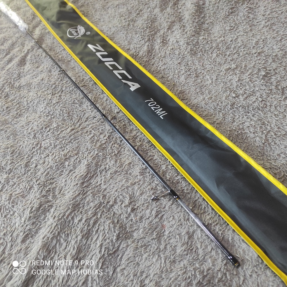 TOP UJUNG ...  joran Pancing Spinning 702 ML Orca Zucca 210