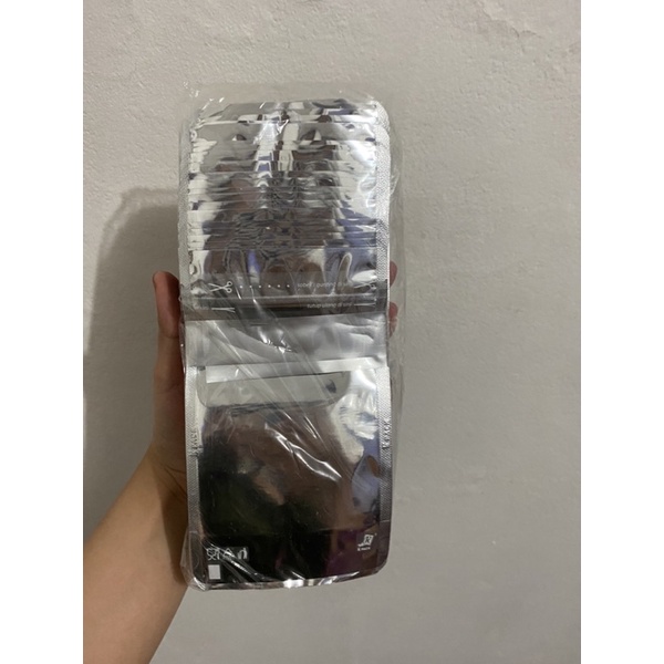 PLASTIK SILVER TRANSMETZ / STANDING POUCH 9x15 150gr PUTIH / PLASTIK KLIP / PLASTIK ZIPLOCK