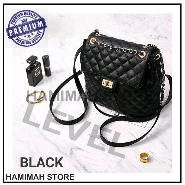 Tas Wanita  TAS RANSEL TAS WANITA IMPORT LEVEL RANSEL DIAMOND SERIES BACKPACK FASHION ORIGINAL