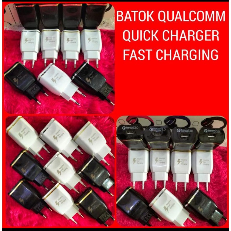 Batok/kepala charger Qualcomm fas charging/colokan charger tipe Samsung