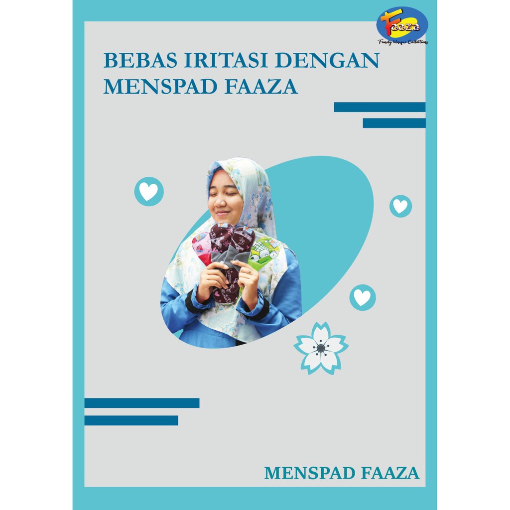 Pembalut Cuci Ulang Premium Menspad Kain Wanita MenstrualPad