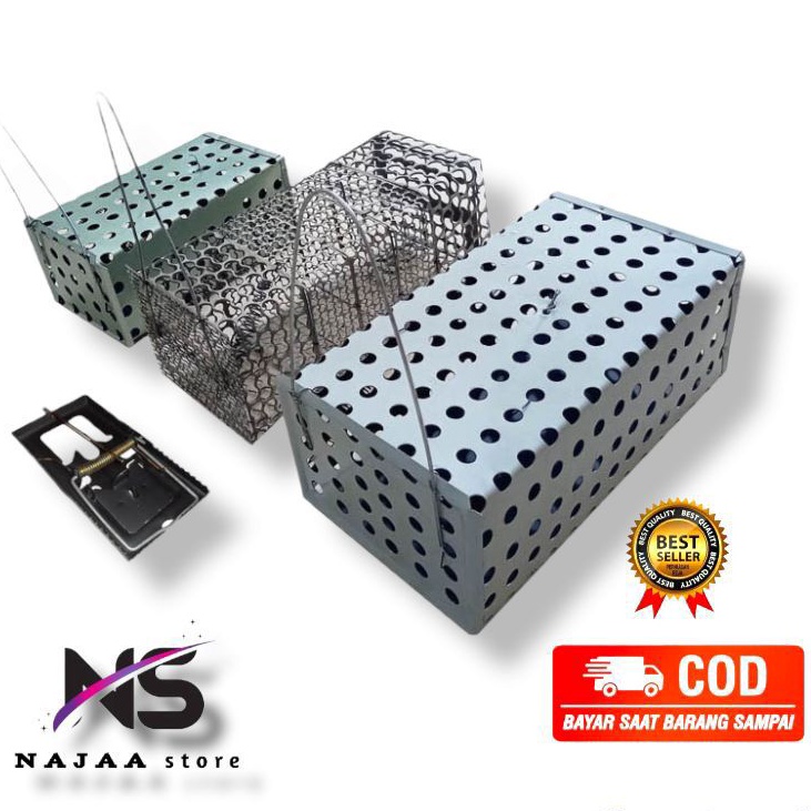 [NEW] penjebak Tikus perangkap tikus Mouse Trap Kandang Ram-raman Jebakan Curut Clurut Kurungan Kota