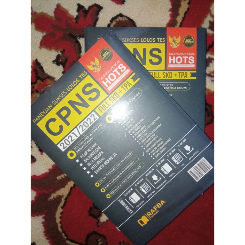 BUKU CPNS 2021/2022 PANDUAN SUKSES LOLOS TES CPNS