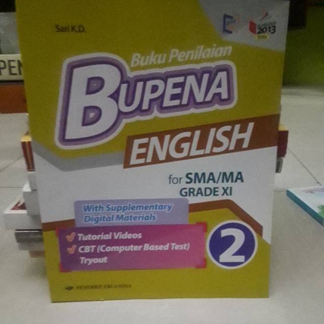 Bupena english sma kelas 2