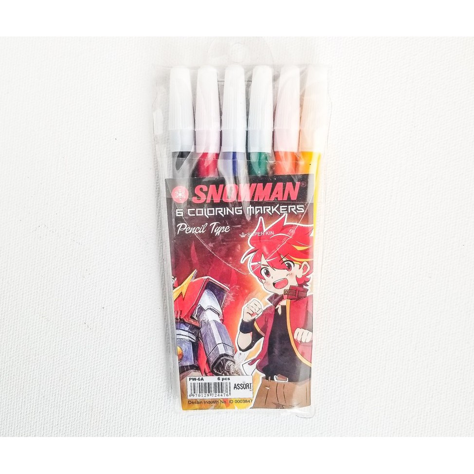

SPIDOL SNOWMAN PW-6A WARNA