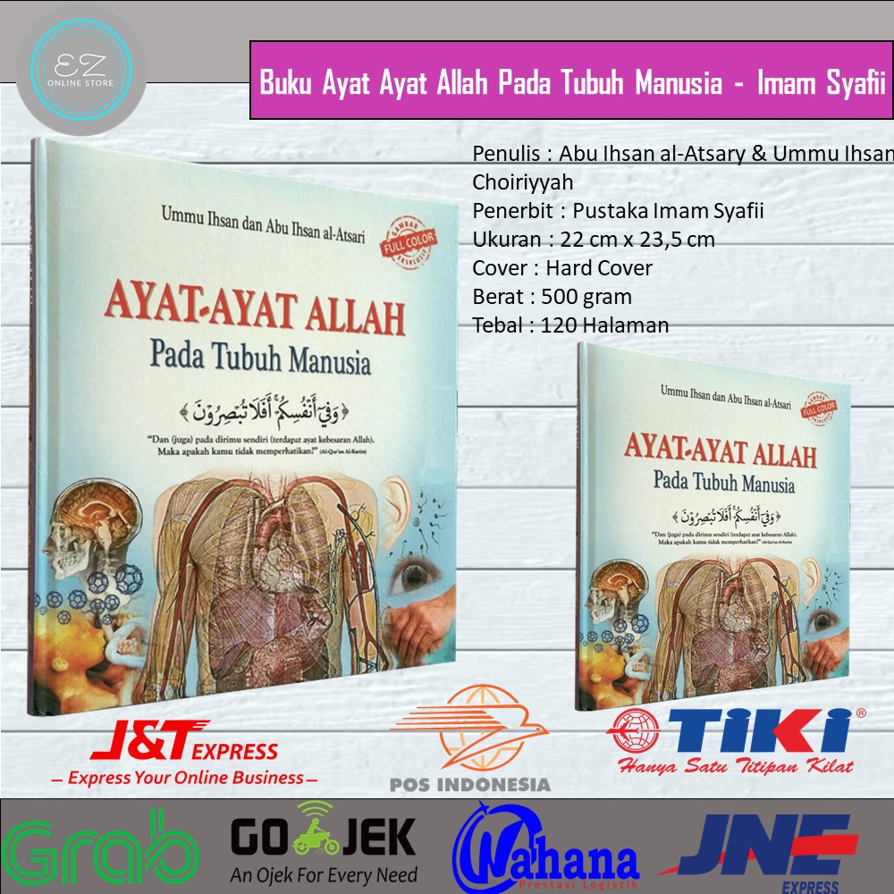 [Best Seller] Buku Ayat Ayat Allah Pada Tubuh Manusia - PIS