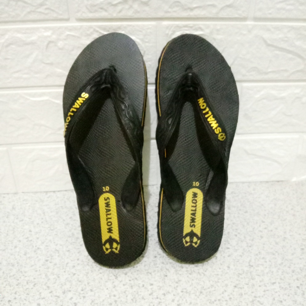 Sandal Jepit Hitam Swallow