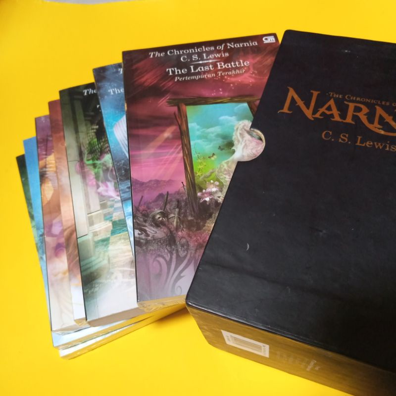 NOVEL NARNIA : boxset narnia The Chronicles of narnia - CS LEWIS