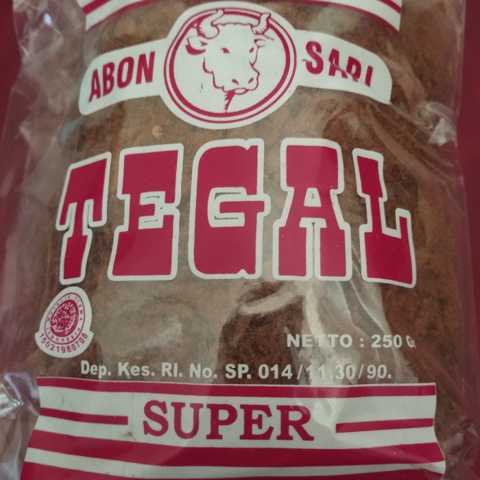 

ABON- ABON SAPI CAP TEGAL - 250GR HALAL ENAK KUALITAS SUPER -MAKANAN-KERING.