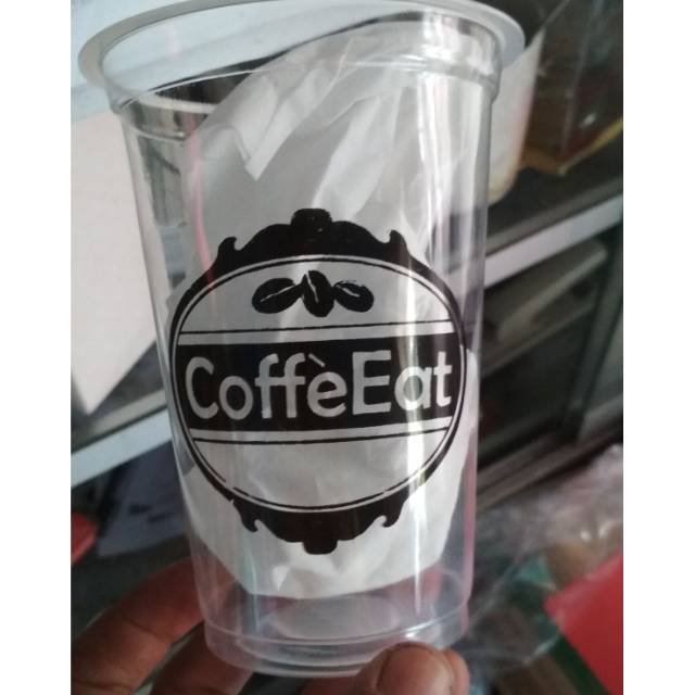 GELAS PLASTIK + SABLON