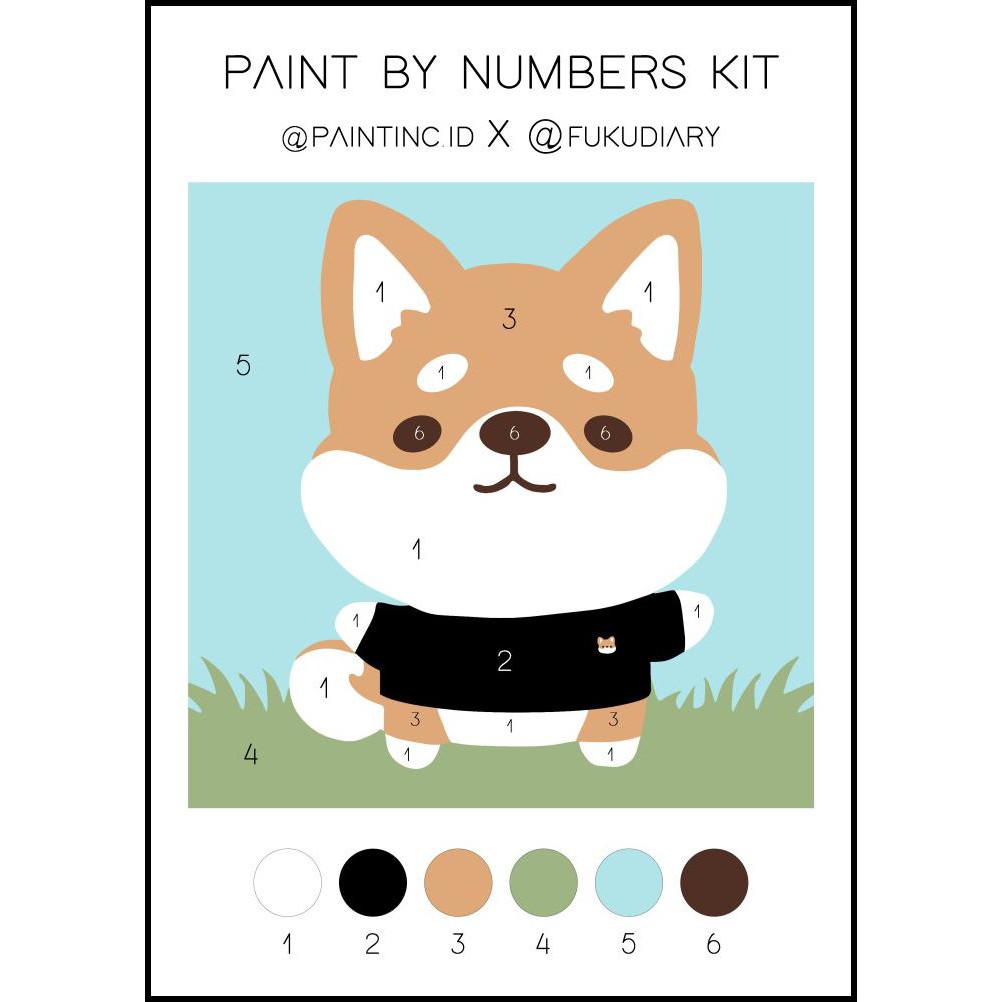 

Diskon Paint By Numbers Kit: Paintinc Id X Fukudiary | Painting Kit | Hampers - Tanpa Kuas