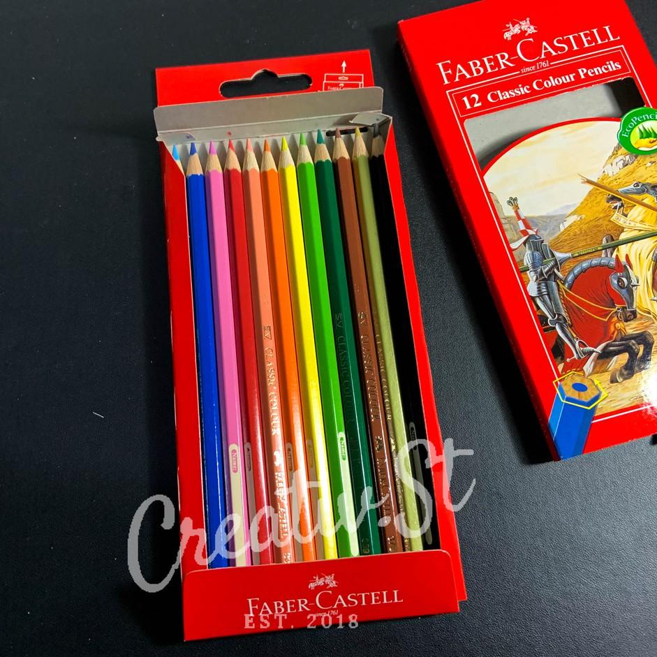 

⇏ Faber Castell Classic Colours Panjang Pensil 12 Warna ㄸ