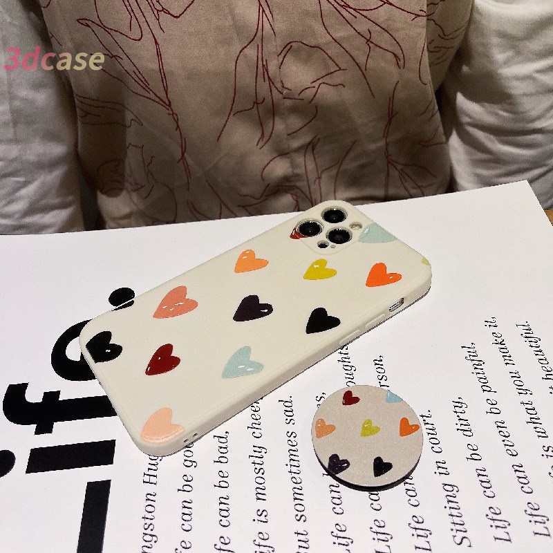 OPPO A15 A54 A5S A3S A16 A95 A7 A5 A9 A31 A53 2020 A12 A1K Reno 5 4 5F 4F A74 A15S A52 A11K A92 A35 A11 A93 A32 A72 A94 A53S F17 PRO A16S A12S A12E A33 Y20 Y12 5 5i C3 C25 C12 A12 Cartoon Illustration Soft TPU Cover  With Stand