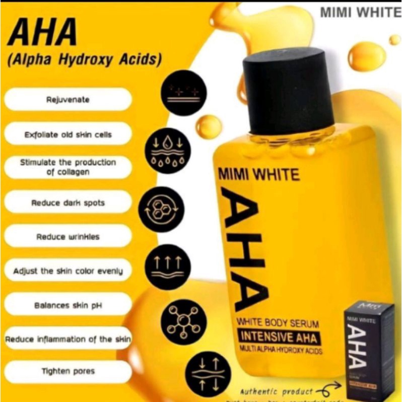 MIMI AHA | whitening serum | Body care