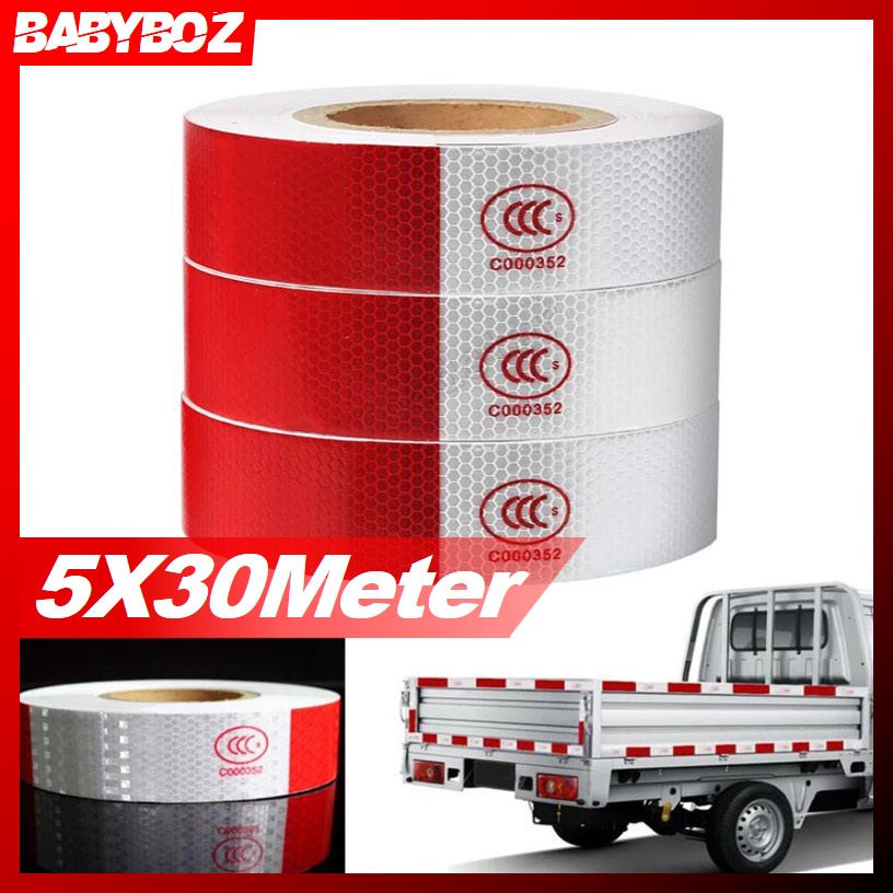 Jual Babyboz Reflective Stiker Marker Mobil Truk Pickup Cm Meter