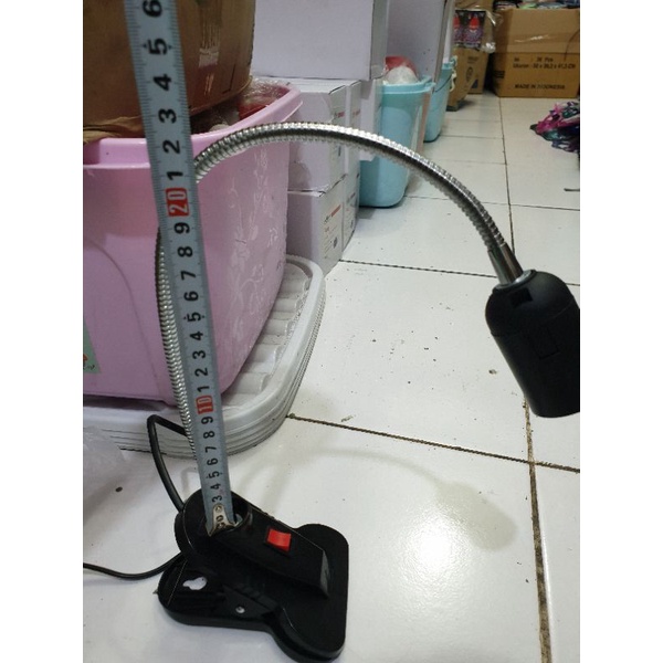 Jiamei Lampu belajar Jepit kawat minimalis. Desk lamp minimalis arsitek Jepit