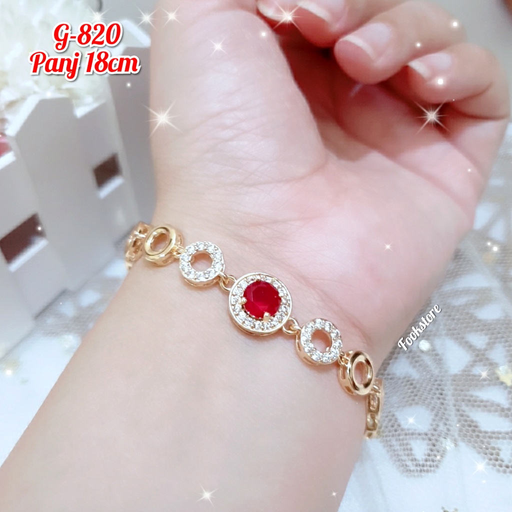 TERBARU Gelang Wanita 2 LAYER Fashion Korea