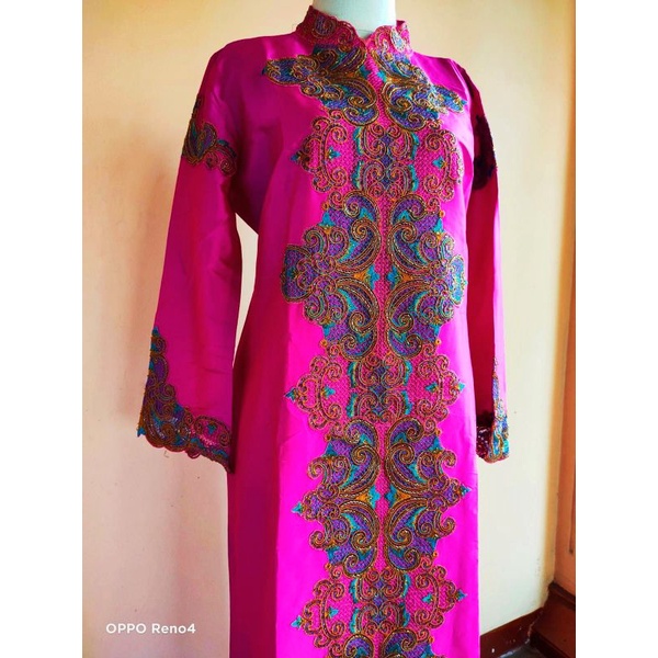 Baju pesta bordir payet swarosky