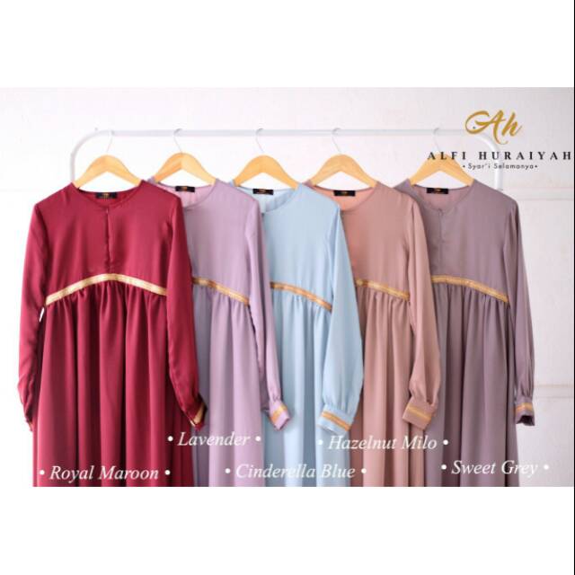 Gamis Aafiyah by Alfi Huraiyah