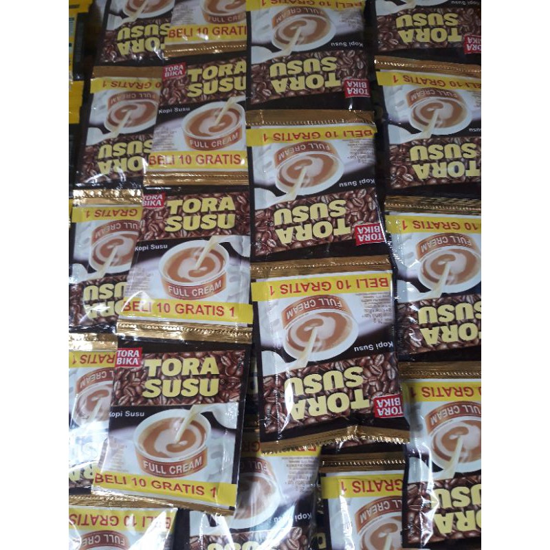 

Kopi Tora Susu instant siap seduh