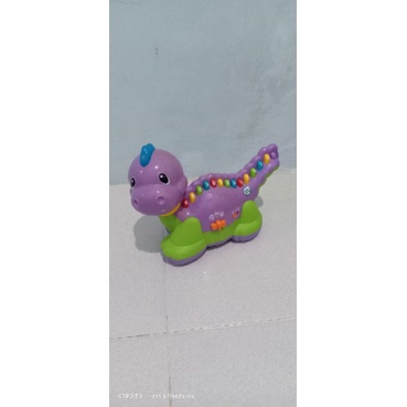 Preloved leap frog dino ungu
