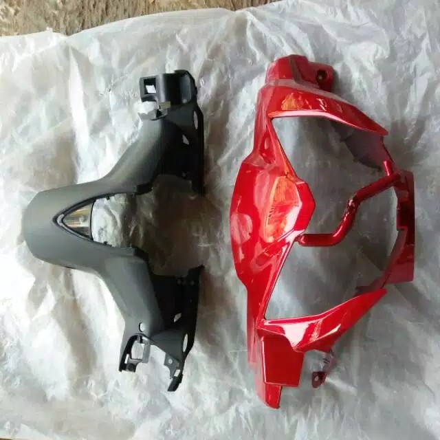 Batok depan belakang Yamaha Jupiter MX New merah
