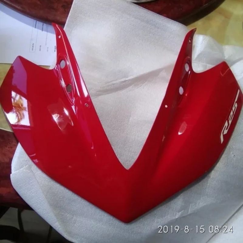 batok tameng depan R25 merah original Yamaha 1WD-XF83F-10-P2