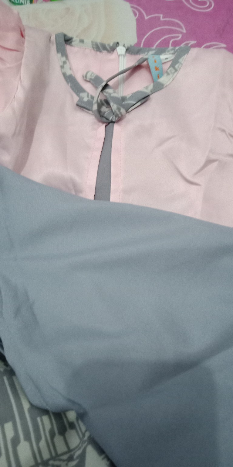 Ulikids Gamis Anak Perempuan Motif Batik Bahan Maxmara Premium (free Jilbab )