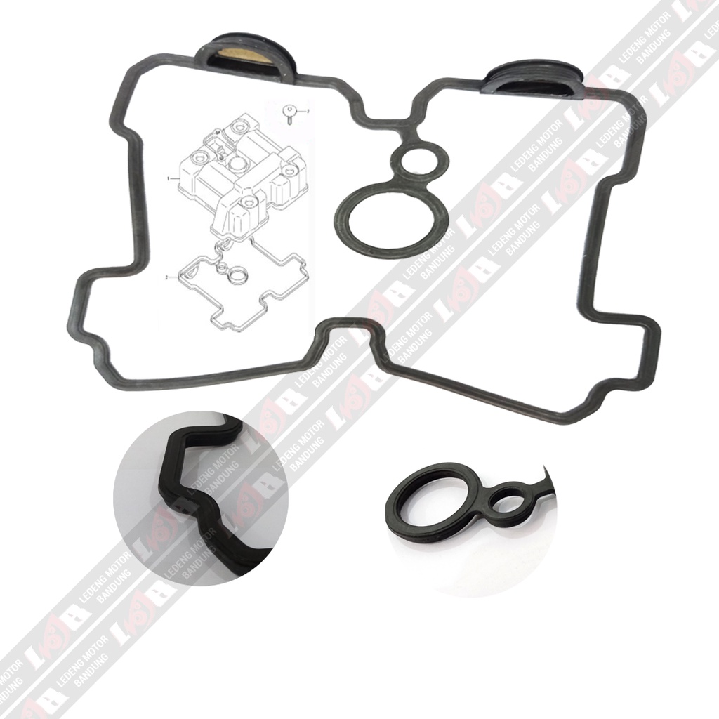 Karet Seal Gasket Sil Head Cover Suzuki Satria FU 150cc SKO Fuboru Original