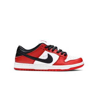 dunk low retro white red