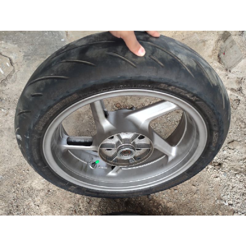 Velg Vrossi+Ban Bekas Ninja 250 Fi