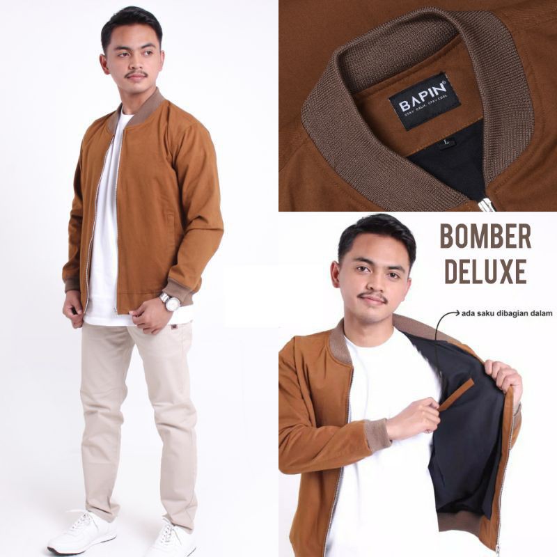 Bapin Jaket Canvas Premium M - 5Xl