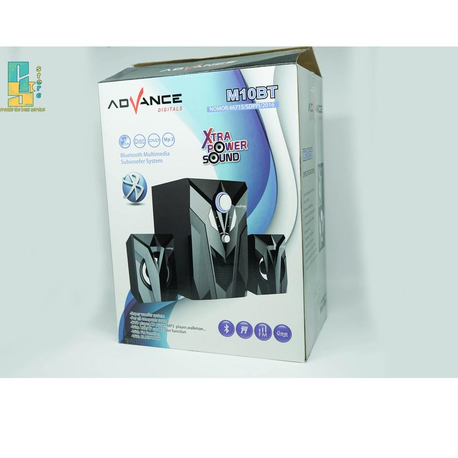 Sudah READY.. Speaker Advance Aktif Portable M180BT Bluetooth Subwoofer BASS/ m 180bt / m10bt | m 10