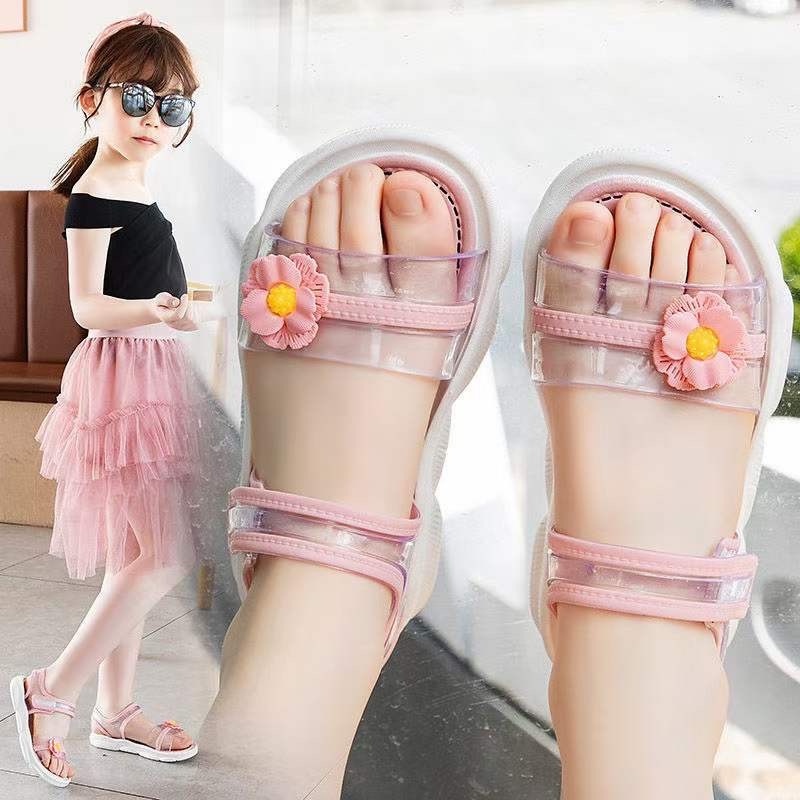 Sandal Anak Perempuan Jelly Import Tali