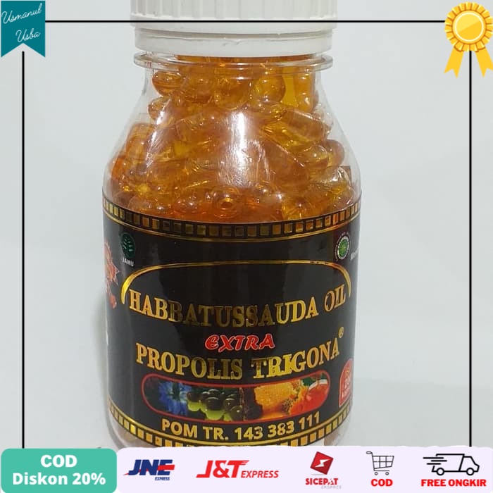 

◾COD◾ Habatusauda Oil Ekstra Propolis Trigona 200 kpsl