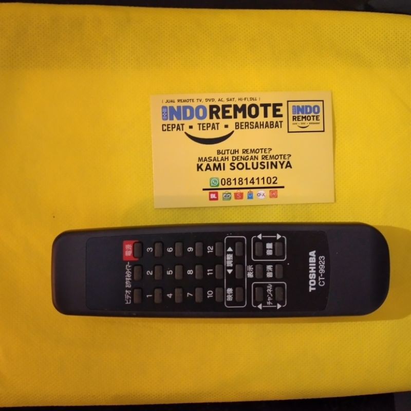 Remote TV toshiba CT-9923 Original