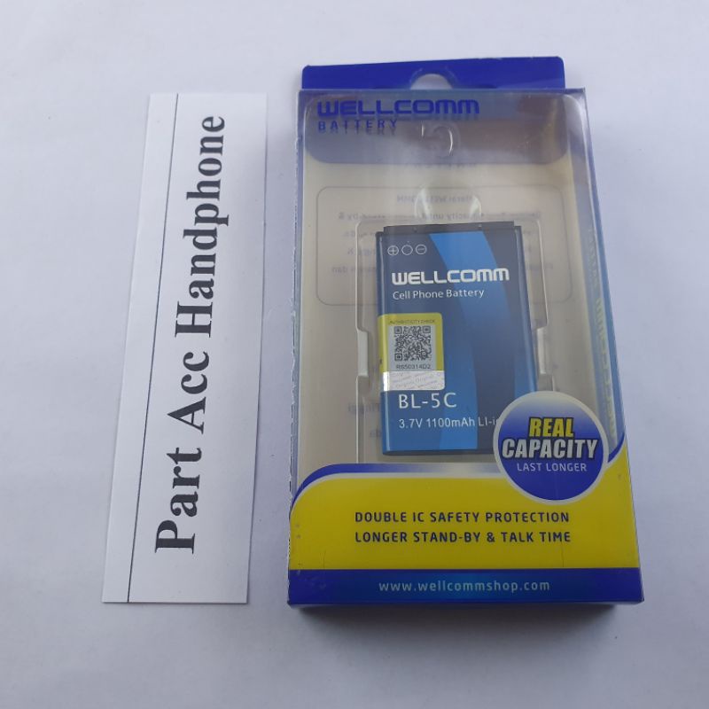 baterai nokia bl5c bl-5c original wellcomm