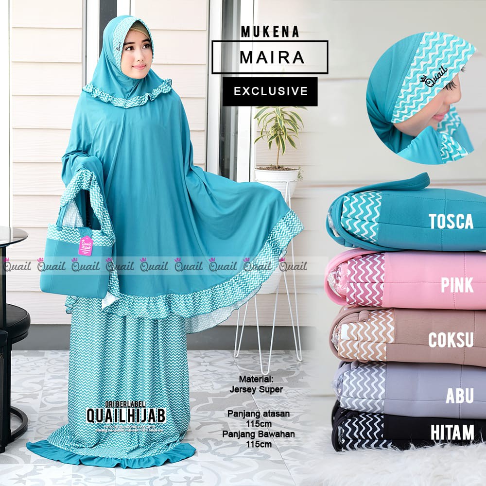 Mukena Maira Quail Hijab