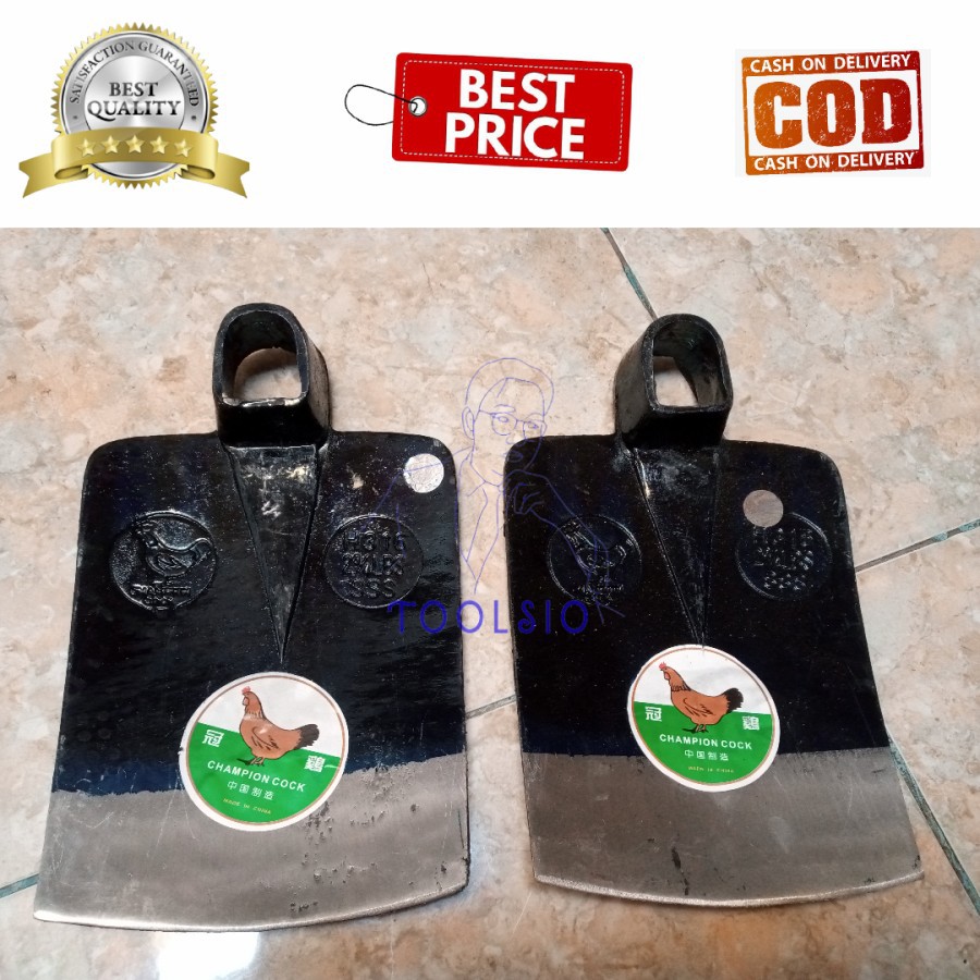 Pacul Cap Ayam Asli Jago Champion Cock / Cangkul Cap Ayam Asli Jago Champion Cock