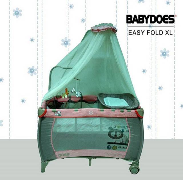 Image of Box Bayi Baby Box Babydoes 1707 Easyfold Tempat Tidur Bayi #6