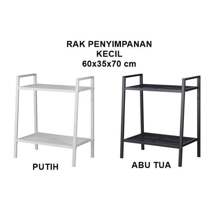 Rak Putih serbaguna uk 35x60x70cm - NM