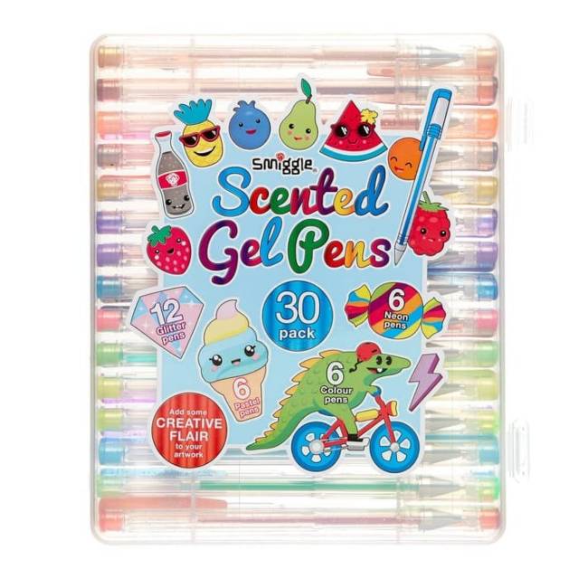 

SMIGGLE SCENTED GEL PENS X30 - ﹰﹰPULPEN GEL SMIGGLE ISI 30