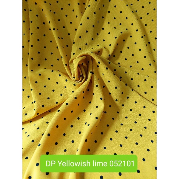 Kain Wolfis Monalisa Polkadot harga per setengah meter