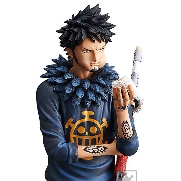 Mainan Action Figure One Piece Grandista The Great Man Trafalgar Law Kepala Ganda Ukuran 29cm