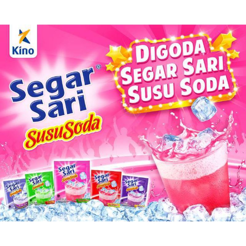 

Segar Sari Minuman Serbuk Berkarbonat Rasa Susu Soda