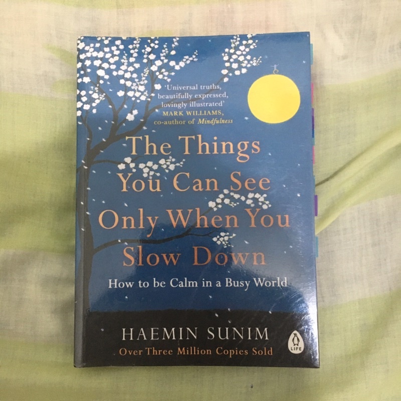 buku the things you can see only when you slow down original preloved english